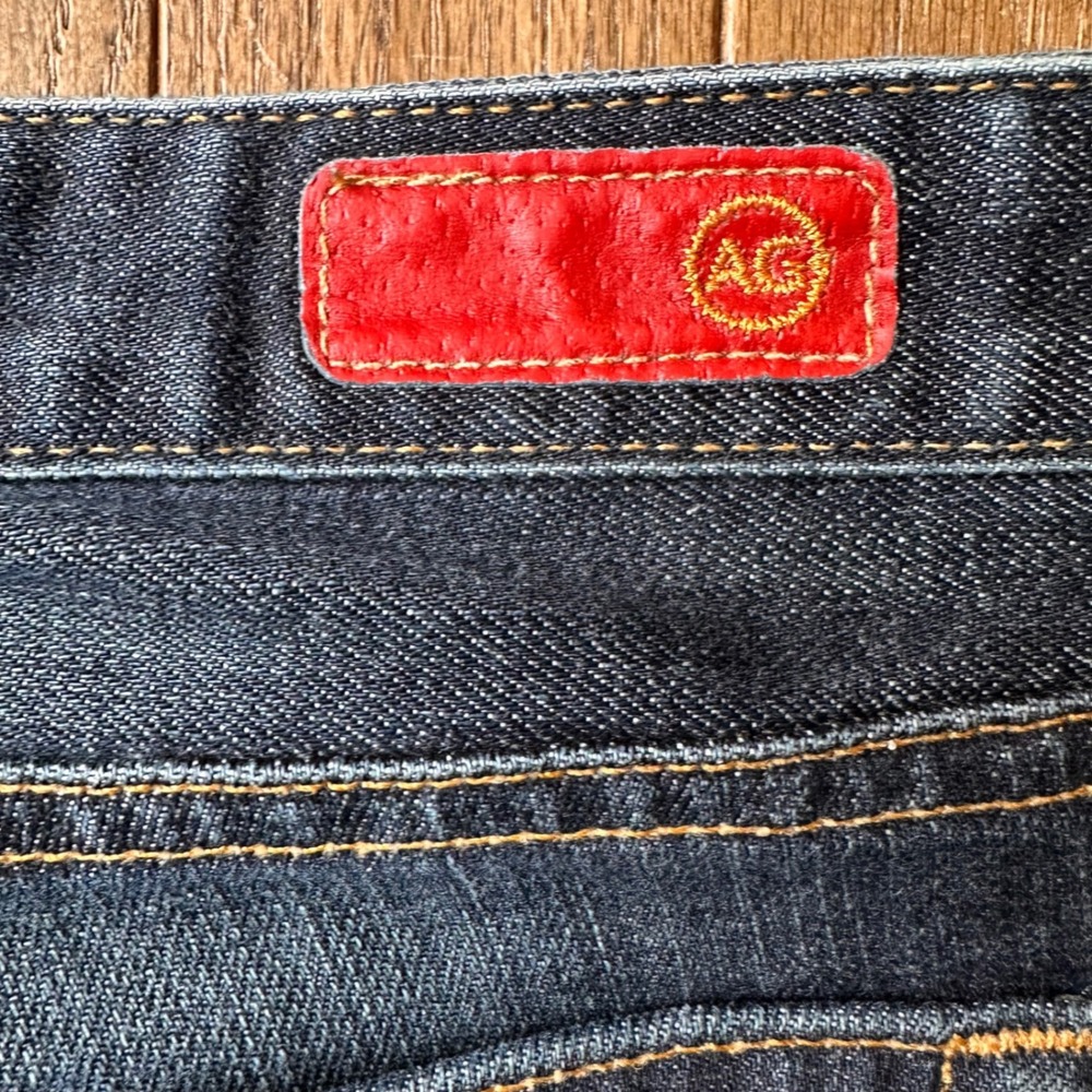 AG Adriano Goldschmied The Club Jeans Women 31R Flare Dark Wash Denim Y2K USA - Picture 9 of 9